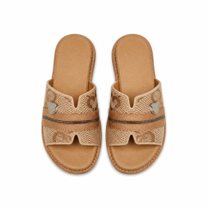 Mens OpenToe Slippers with Stylish Design